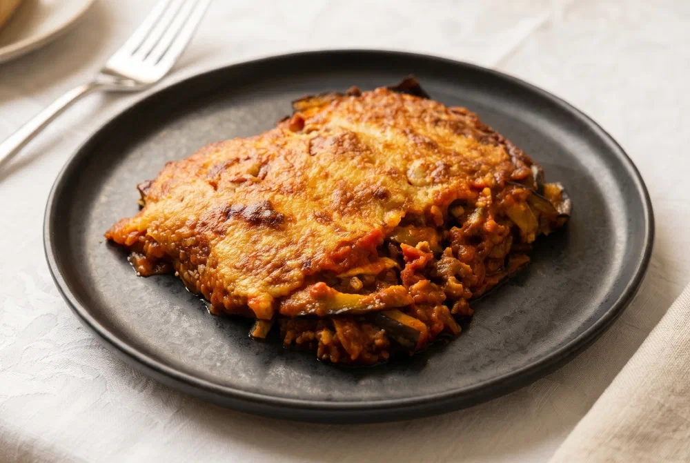 Ras el Hanout Eggplant Lasagna